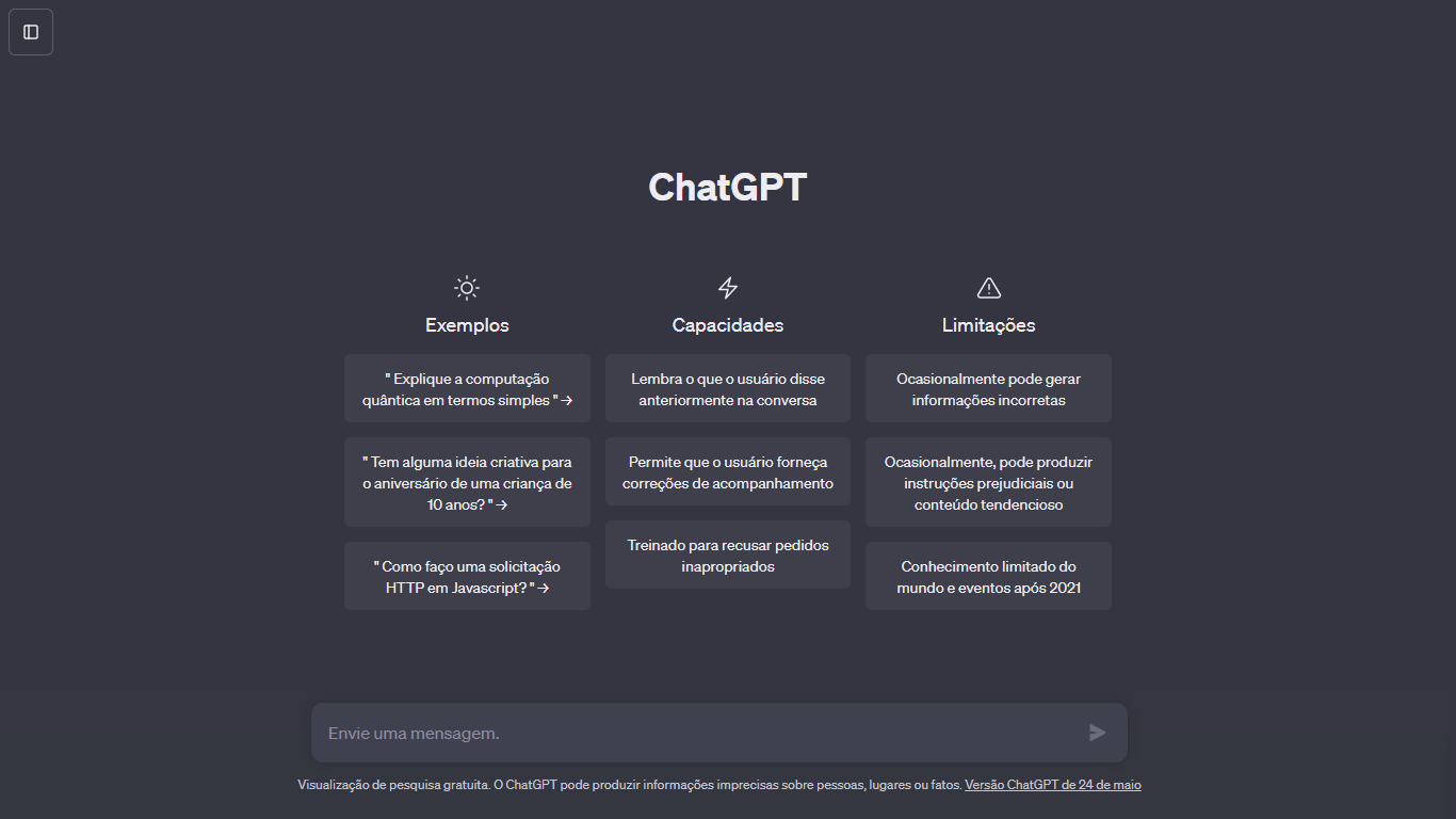 ChatGPT, uma ferramenta incrível que está transformando a forma como interagimos com a inteligência artificial.